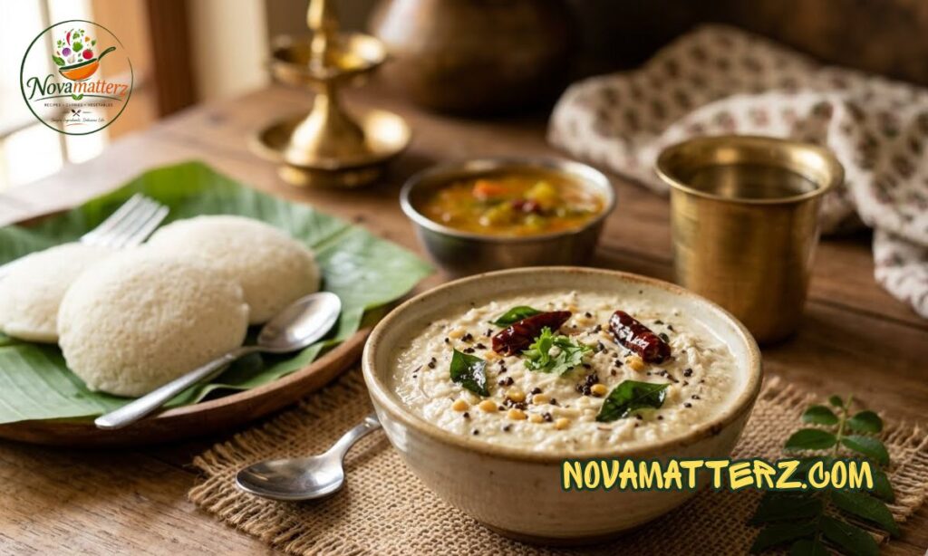 Coconut Chutney Recipe – Authentic South Indian Style | Easy, Fresh & Flavorful