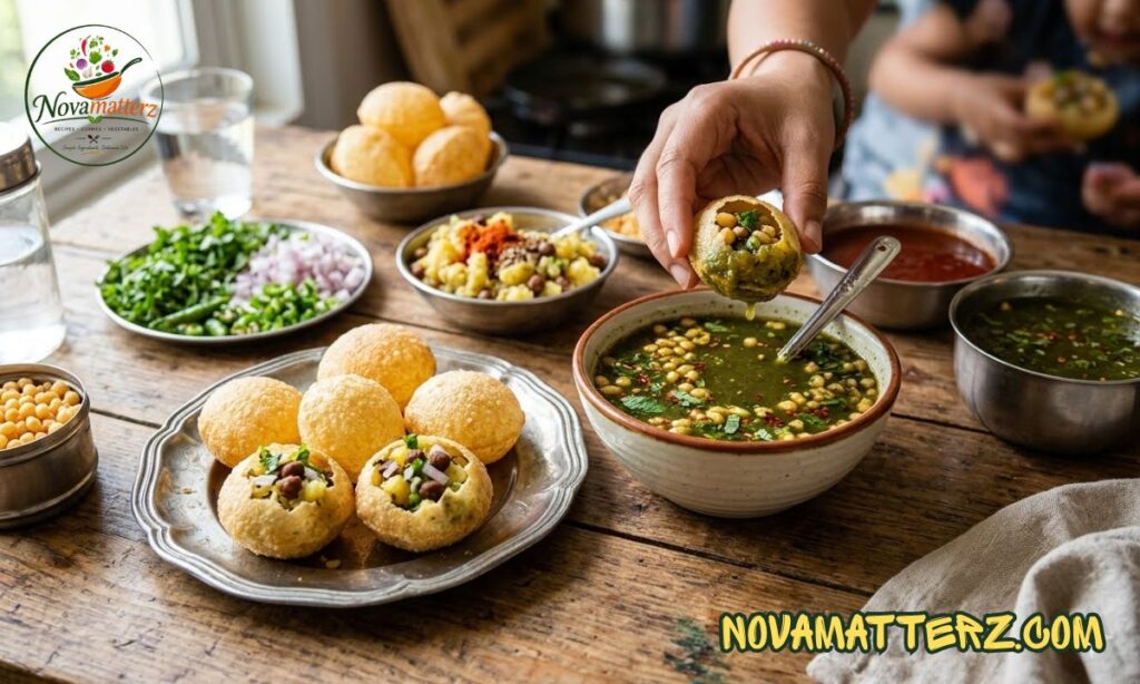 Golgappa Recipe (Delhi Style) | Golgappa Pani