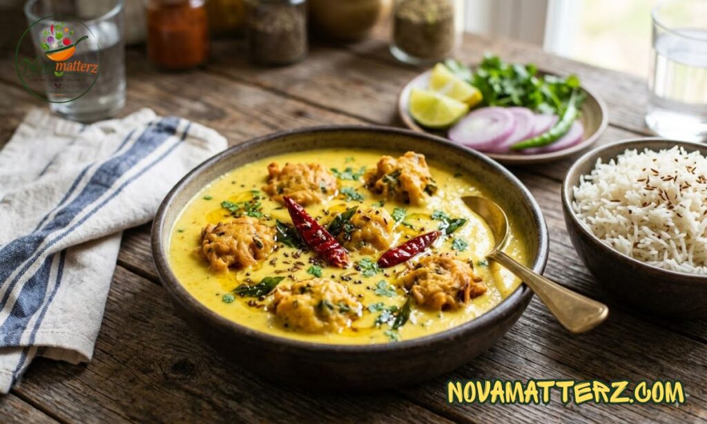 Kadhi Recipe | Punjabi Kadhi Pakora