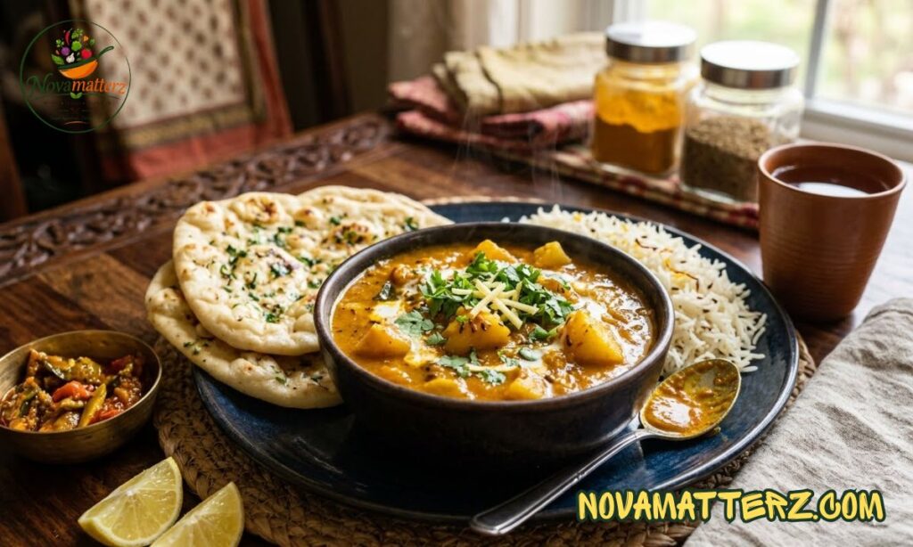Potato Curry Recipe (Indian Aloo Curry)
