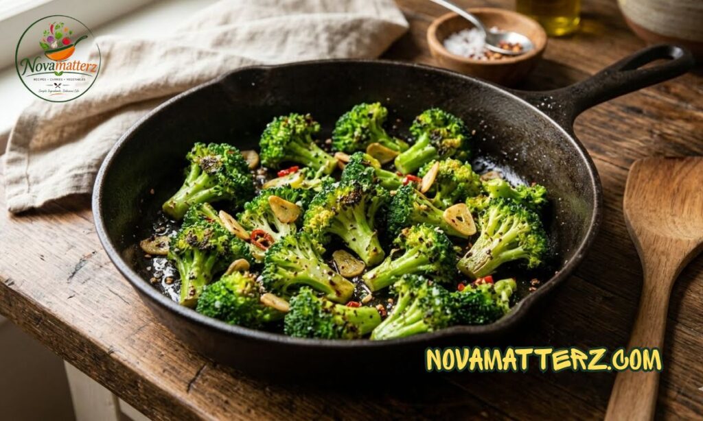 Sautéed Broccoli Recipe (Healthy & Easy)
