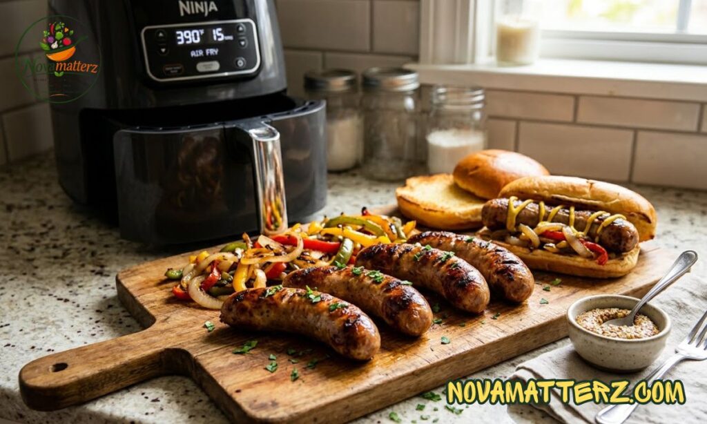 Air Fryer Brats (Juicy, Crispy & Easy Bratwurst Recipe)