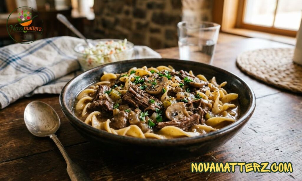 Amish Beef and Noodles (Comfort Food Classic)