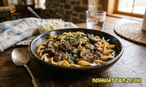 Amish Beef and Noodles (Comfort Food Classic)
